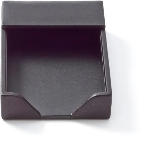 Vista 2 de Leatherology Soporte para bloc de notas con bloc de notas de 210 hojas Negro Onyx