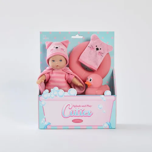 Vista 6 de Madame Alexander Muñeca Splash and Play Cuties de 8 pulgadas, rosa
