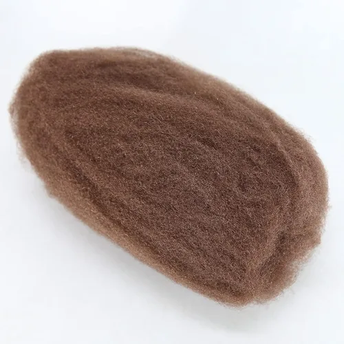 Vista 3 de BTWTRY Afro Kinkys - Cabello sintético a granel – 1.76 oz/1.76 onzas de cabello afro a granel para rastas y rastas – Extensiones de cabello con clip