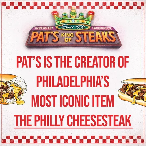Vista 6 de Think Jerky x Pat's King of Steaks - Palitos oficiales de carne de res con sabor a cheesesteak, edición limitada, bocadillos de carne de res