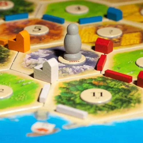 Vista 4 de Catan 5ª edición incluida con Catan: Ciudades y Caballeros Expansión