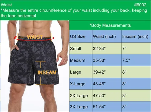 Vista 3 de NELEUS Pantalones cortos de correr para hombre de 7 pulgadas con bolsillos