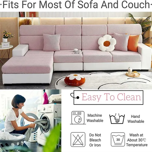 Vista 5 de Fundas de sofá héroe, fundas de sofá relajantes para el hogar, fundas de sofá de héroe, fundas de sofá Soothinghome (azul, funda de almohada)