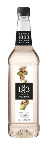 Vista 41 de 1883 Jarabe de Amaretto para bebidas, fabricado en Francia, botella de plástico de 1 litro