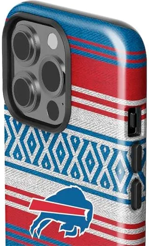 Vista 2 de Skinit Impact - Funda compatible con iPhone 15 Pro, diseño oficial de NFL Buffalo Bills Trailblazer