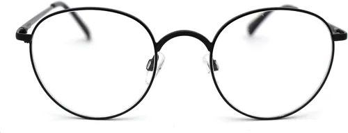 Vista 2 de SA106 Gafas de lectura redondas con borde de metal para papá