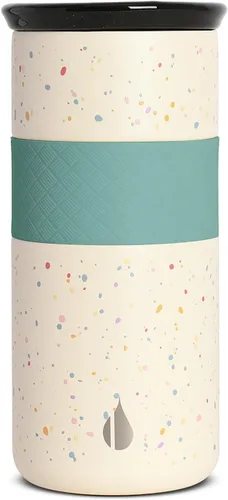 Vista 26 de Elemental Artisan Vaso Térmico Aislado, Taza de Viaje para Café de Triple Pared, Vaso Térmico de Café Reutilizable de Acero Inoxidable con Tapa