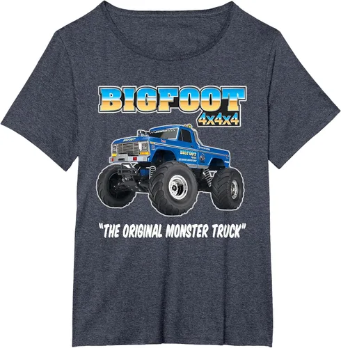 Vista 65 de Camiseta Monster Truck Gris asfalto