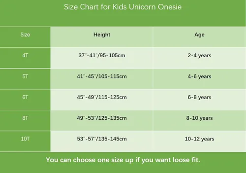 Vista 5 de Pijama de unicornio para niños, disfraz de Halloween