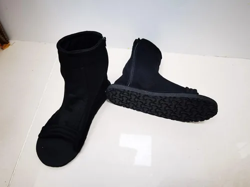 Vista 7 de Zapatos de cosplay de talla de EE. UU. para Halloween, color negroazul adultoniño..