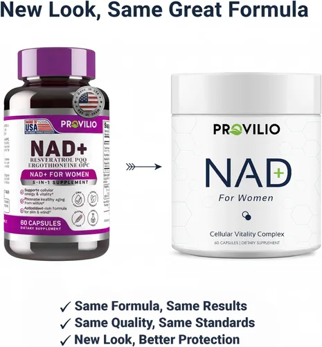 Vista 7 de Suplementos NAD+ para mujeres, suplemento alternativo NMN con ribósido de nicotinamida, trans-resveratrol, suplemento de resveratrol NAD