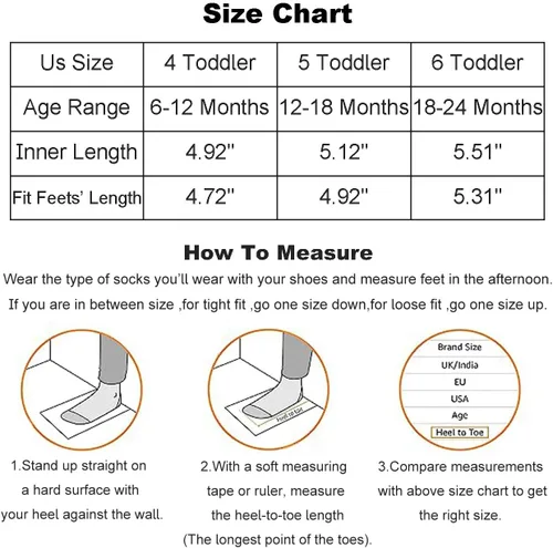 Vista 5 de Zapatos de bebé para niño y niña, zapatos para caminar sin cordones para bebés, zapatos para primeros pasos, 6, 9, 12, 15, 18, 24 meses
