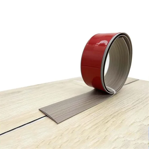 Vista 10 de Tiras de cubierta de suelo, tira de transición de piso de 2.0 in de ancho, tira de suelo laminado de transición de suelo autoadhesivo, tira divisora
