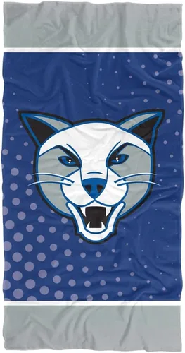Vista 204 de LOGOVISION Manta Abilene Christian University, 30x60 Logo Dots CottonFront/PolyBackBeachTowel