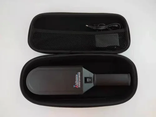 Vista 7 de Lámpara mineral UV 8W 254nm UVC de onda corta alimentada por batería/CC con filtro de luz visible (AI-4UV21M 8W lámpara UV)
