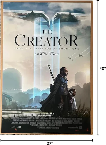 Vista 2 de CARTEL DE LA PELÍCULA DEL CREADOR 2 CARAS ORIGINAL INTL FINAL 27x40 JOHN DAVID WASHINGTON