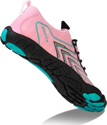 Vista 6 de Zapatos de agua para hombres y mujeres, calcetines acuáticos de secado rápido para exteriores, atléticos, para kayak, canotaje, senderismo, surf