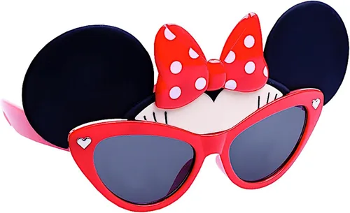 Vista 17 de Sun-Staches Gafas de sol de Mickey y Minnie Mouse, accesorio de disfraz de Disney, niños Mariposa Minnie Rosa