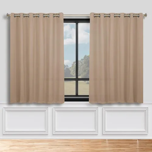 Vista 230 de Superior Cortinas Opacas, Oscurecimiento de Habitación, Dormitorio, Cortinas, Cocina, Acentos de Ventana de Sala de Estar, Bloqueo Solar, Térmico