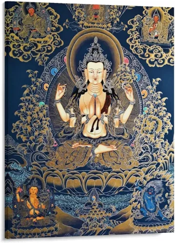 Vista 59 de Póster artístico con texto en inglés «Lord Shiva And His Family» («Lord Shiva And His Family») - Póster decorativo moderno para decorar la pared