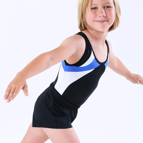 Vista 4 de Maillot de gimnasia para niño con entrenamiento de ballet para entrenamiento