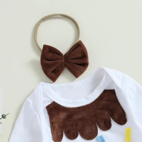Vista 5 de Omkzanbi Disfraces de Halloween para bebé, niña, niño, con capucha, con calcetines, lindos animales de dibujos animados, cosplay, recién nacidos