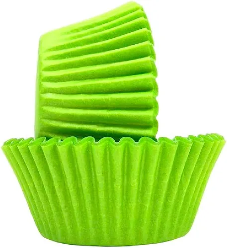 Vista 38 de Regency Wraps Vasos para hornear de grado profesional a prueba de grasa, paquete de 40 unidades, forros estándar, guingam negro, para cupcakes Negro