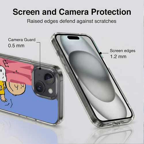Vista 5 de Head Case Designs Funda de gel con licencia oficial de Peanuts Snoopy & Charlie Halfs and Laughs [protección de grado militar] compatible con Apple