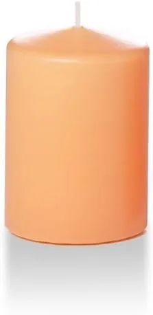 Vista 95 de Yummi - Velas redondas de pilar blancas de 3 pulgadas x 4 pulgadas, 3 por paquete