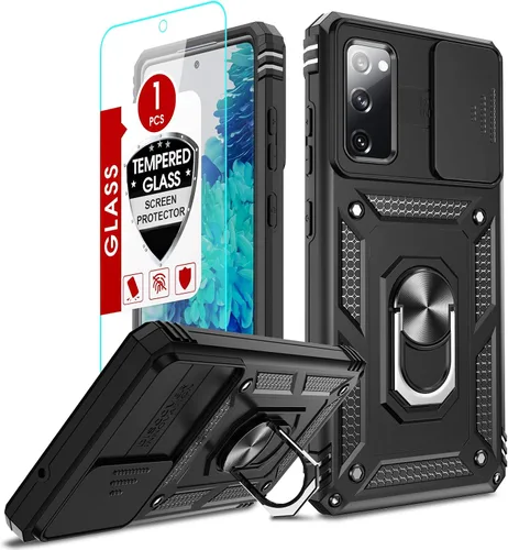 Vista 54 de LeYi Funda para Moto G Stylus 2022 4G (no compatible con 5G), funda para Moto G Stylus con 2 protectores de pantalla, funda protectora de grado Oro