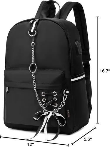 Vista 10 de Wadirum Mochila de moda para mujer, bonita mochila escolar para niña
