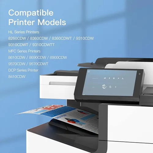 Vista 2 de GPC Image Cartucho de tóner de repuesto compatible para Brother TN433 TN 433 compatible con impresora HL-L8360CDW MFC-L8900CDW HL-L8360CDWT