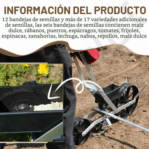 Vista 7 de 60009 60010 Juego de 12 placas de semillas opcionales para plantas