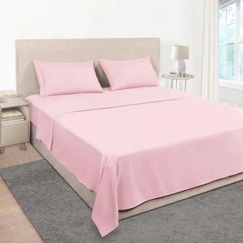 Vista 28 de Mejoroom Juego de sábanas tamaño individual – Sábanas individuales de Hotel Collection – Sábanas y fundas de almohada con sábana bajera de bolsillo