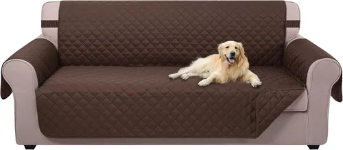 Vista 71 de U-NICE HOME Funda para sillón reclinable, reversible, con correas elásticas, resistente al agua, protege de perros y mascotas, sillón pequeño