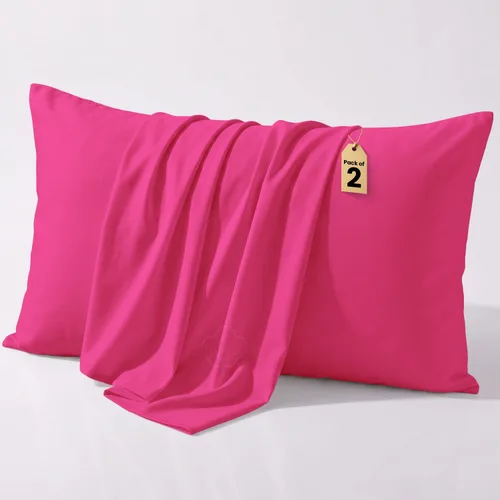 Vista 27 de COTTON STICH Juego de 2 fundas de almohada para niños pequeños, mini fundas de almohada de algodón de 600 hilos, fundas de almohada suaves y ligeras