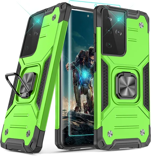 Vista 46 de YmhxcY Funda para Galaxy Note 8, funda para Galaxy Note 8 con protector de pantalla curvado 3D, fundas de grado armadura con soporte giratorio