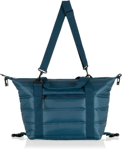 Vista 5 de PICNIC TIME - Bolsa térmica térmica versátil con capacidad para 12 latas, bolsa térmica suave con forro interior resistente al agua, correas largas