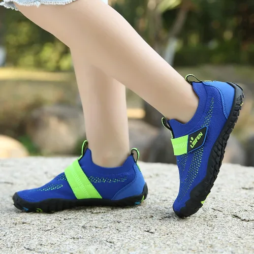 Vista 8 de UBFEN - Zapatos para el agua para niños y niñas, acuáticos y livianos, de secado rápido para ir a la playa, practicar deportes y natación, es como