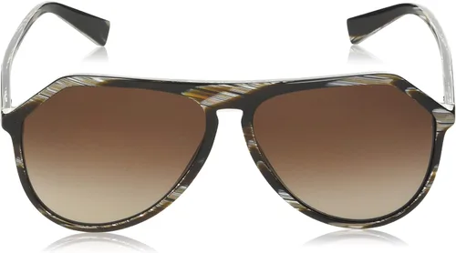 Vista 2 de DolceGabbana DG4341 - Gafas de sol 56913-59 - Marco de cuerno marrón gradiente marrón DG4341-569-13-59 Marrón