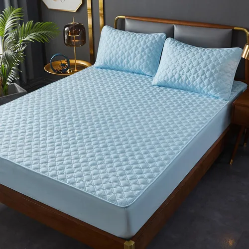 Vista 24 de ZIQINPSQ Sábana bajera amarilla tamaño twin, sábana bajera de bolsillo profundo, cálida para invierno, transpirable, antideslizante, perfecta