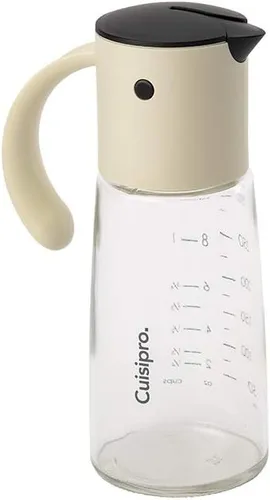 Vista 3 de Cuisipro Dispensador antigoteo de aceite y vinagre verde 10.1 fl oz