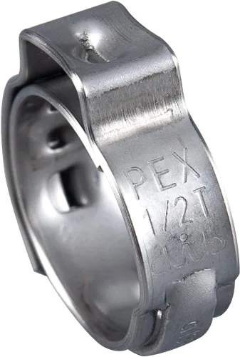 Vista 9 de EFIELD - Anillos de abrazadera Pex de acero inoxidable de 1 pulgada para tubos/tuberías Pex (paquete de 10) (CLAMP013)