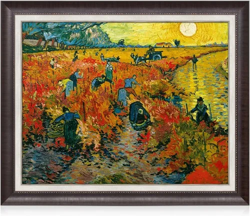 Vista 59 de Serie de pinturas de Vincent Van Gogh (favoritos). Reproducción de arte clásico de Van Gogh, impreso en lienzo, Algodón, Almond Blossom, 16x20