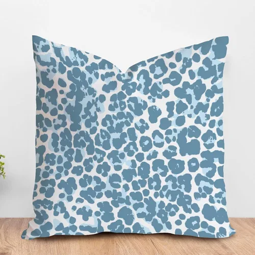 Vista 121 de ArogGeld Funda de almohada para sofá, guepardo y leopardo, estampado de leopardo, funda de cojín decorativa de granja para sala de estar