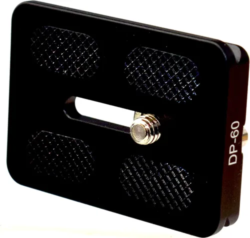 Vista 2 de Desmond DP-60 P-60 2.362 in QR Lens Plate Quick Release Arca Swiss Compatible DP60