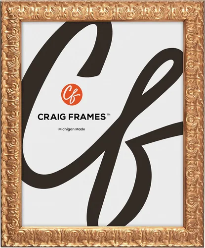 Vista 9 de Craig Frames Versalles, marco para fotos 4x5, dorado adornado