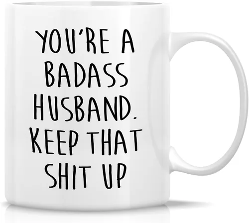 Vista 26 de Retreez Taza divertida – I Love You to The Moon & Back - Tazas de café de cerámica de 11 onzas – Divertido, sarcasmo, sarcástico, motivacional