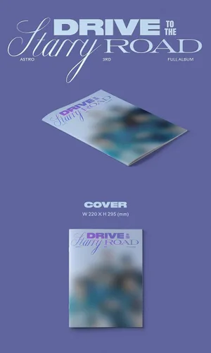Vista 2 de Fantagio Music ASTRO - Drive to the Starry Road [Drive ver.] 3er álbum+Póster plegado+Juego de tarjetas fotográficas adicionales/K-POP sellado 8.661