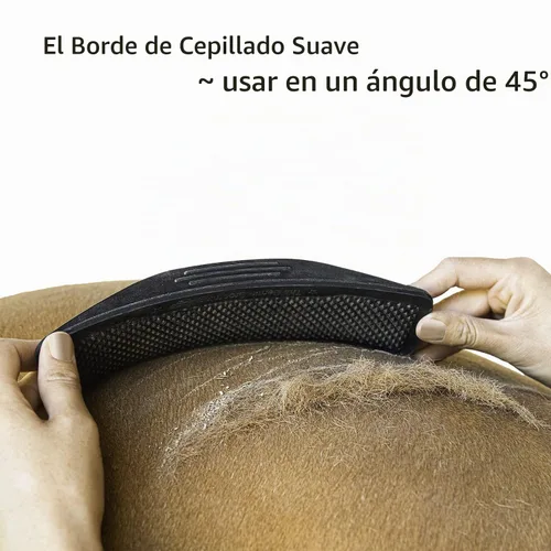 Vista 5 de StripHair Gentle Groomer - Original para caballos perros masaje de aseo 6 en 1
